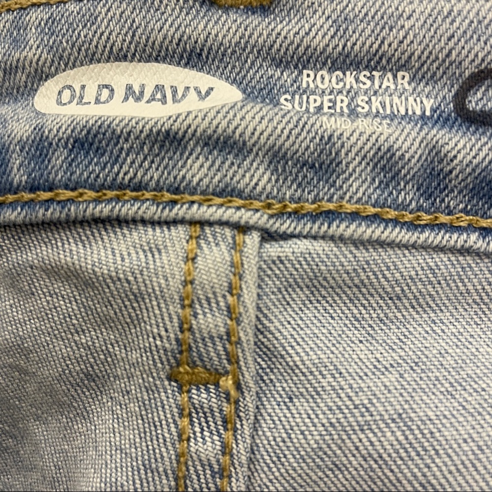 Old Navy Rockstar mid- rise super skinny jean 687117 - Picture 9 of 10
